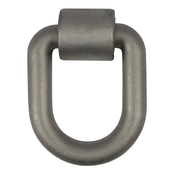 83780 3 x 4-in Weld-On Tie-Down D-Ring (15,587 lbs, Raw Steel) Y6075