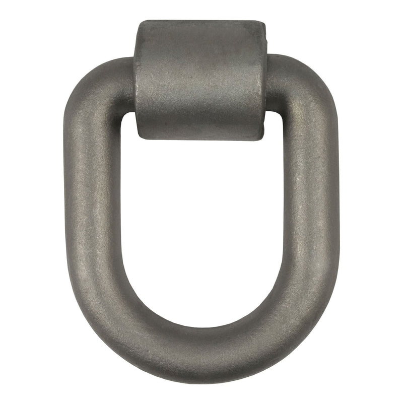 83780 3 x 4-in Weld-On Tie-Down D-Ring (15,587 lbs, Raw Steel) Y6075