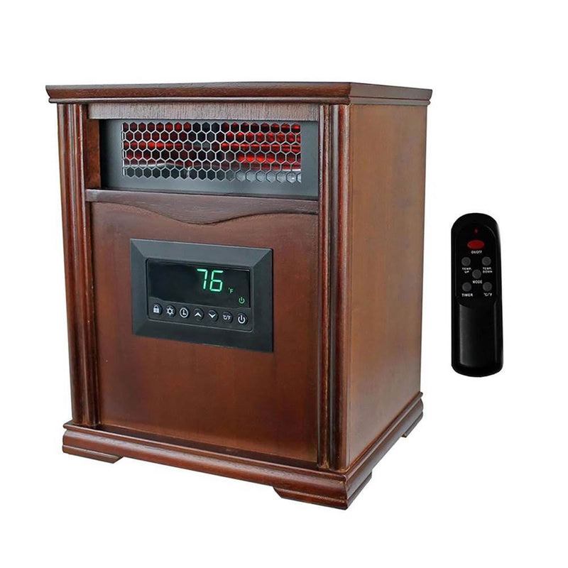 LifeSmart LifePro 4 Element 1500W Electric Infrared Quartz Space Heater Y1218