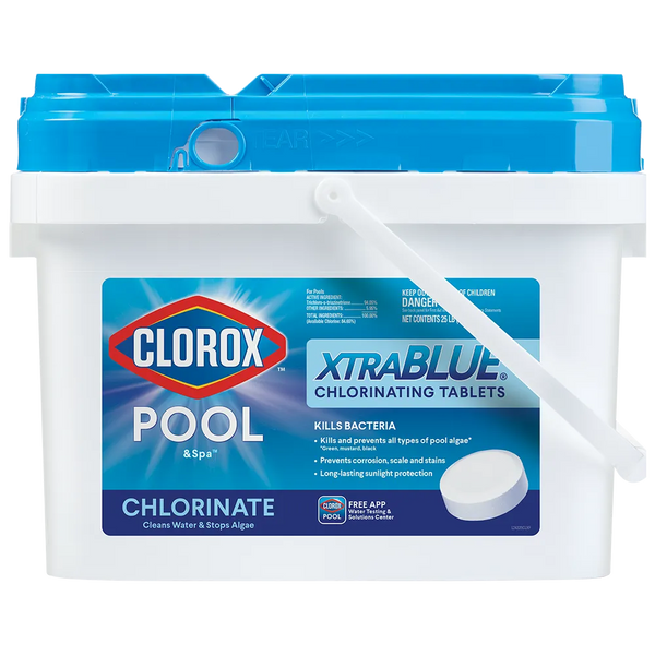Chlorinating Tablets for Swimming Pools, 25lb E2660