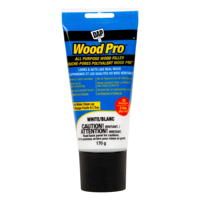 WOODPRO Latex All Purpose Wood Filler, White, 170-g P4162