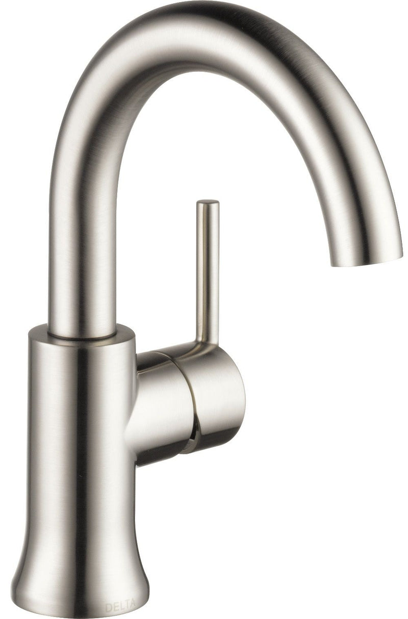 1-Handle High-Arc Lavatory Faucet, Stainless V2282