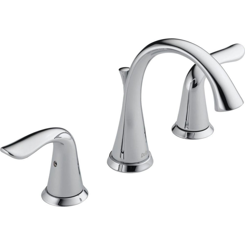 Faucet Lahara Double Handle Widespread 4-16-in Centerset Bathroom Sink Faucet with Pop-up Drain, Assorted Finishes Q2851