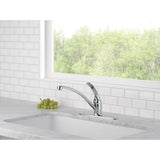 Faucet Principals Single Handle Kitchen Faucet, Chrome