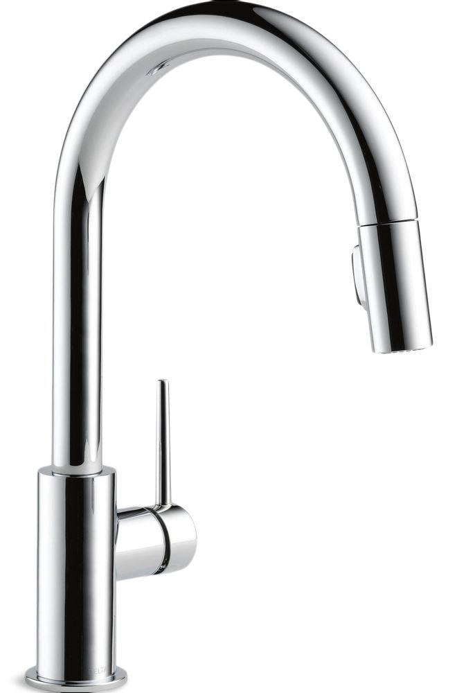Faucet Trinsic Single Handle High Arc Pull Down Sprayer Kitchen Faucet, Assorted Finishes B3244
