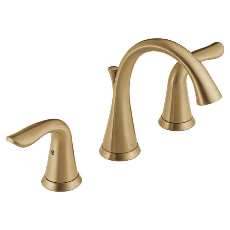 Lahara 2-Handle Widespread Faucet, Champagne Bronze I6491