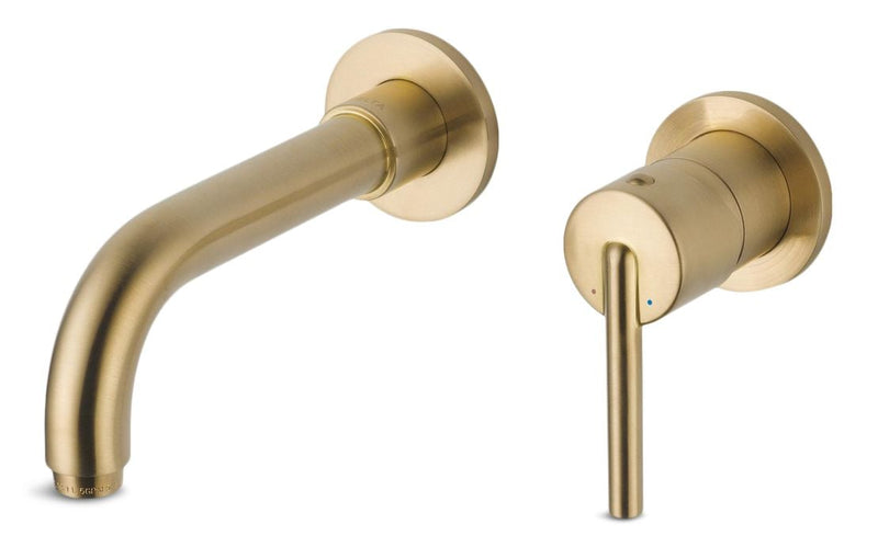 Trinsic 1-H Wall-Mount Lav Faucet Trim, Champagne Bronze W7300