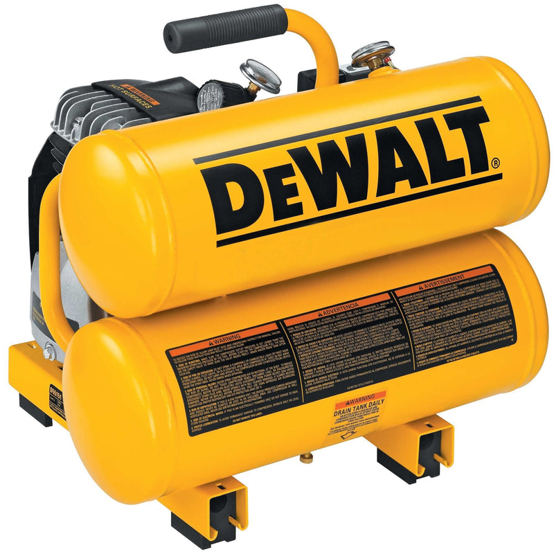 4-Gallon Twin Stack Air Compressor, 125 PSI K1280