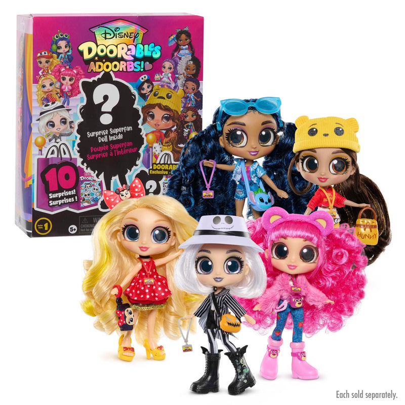 Doorables Kid's Collectible Series 1 Doll for Ages 5+, Assorted Characters S9523