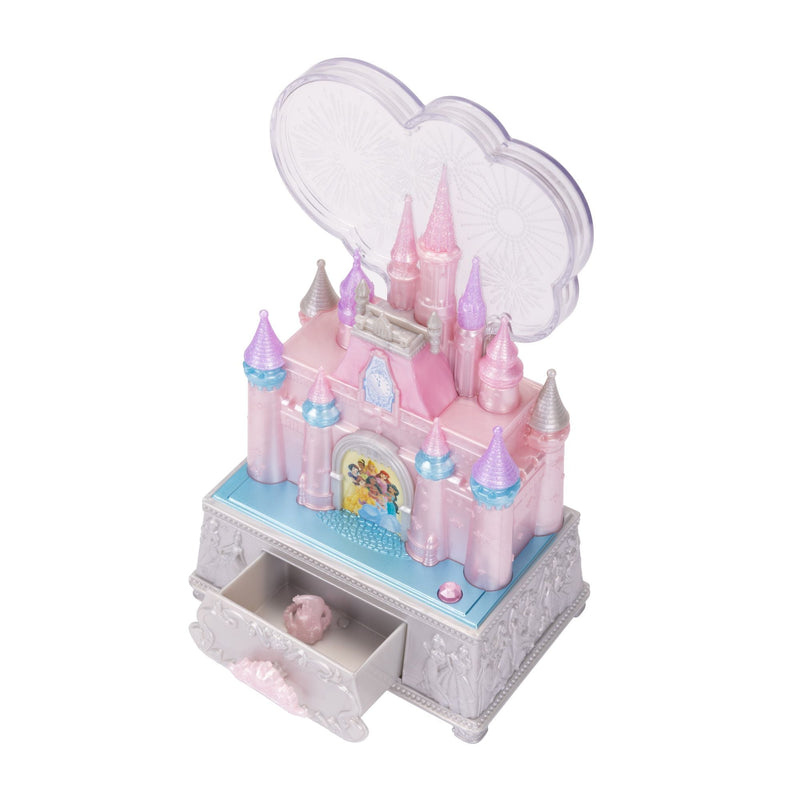 Princess Wishes 100th Celebration Castle Musical Jewellery Box, Ages 3+ L2838