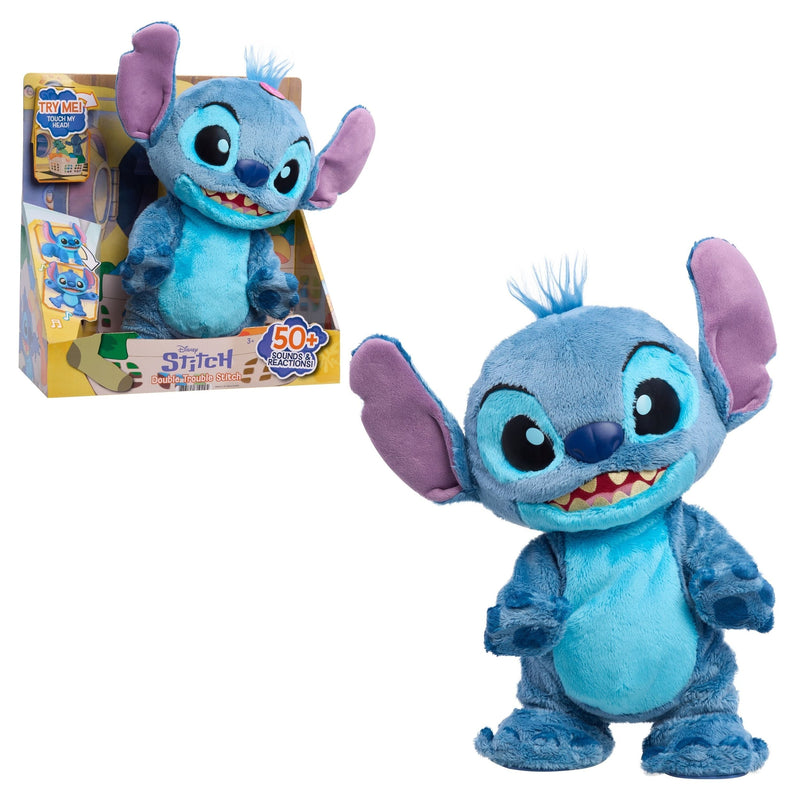 Double Trouble Interactive Plush, Blue Q9031