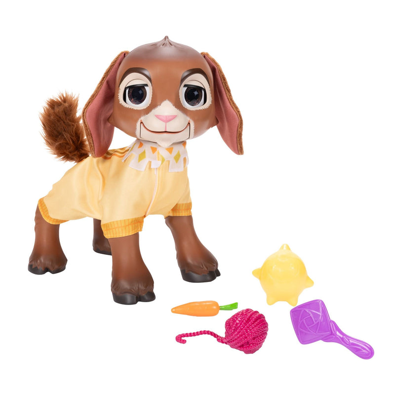 Wish Magical Movable & Talking Valentino & Star Set with Sounds, Large Interactive 12-in Toy Figure for Kids, Ages 3+ H0448
