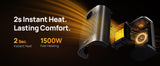Home 1500W Portable Indoor PTC Ceramic Space Heater