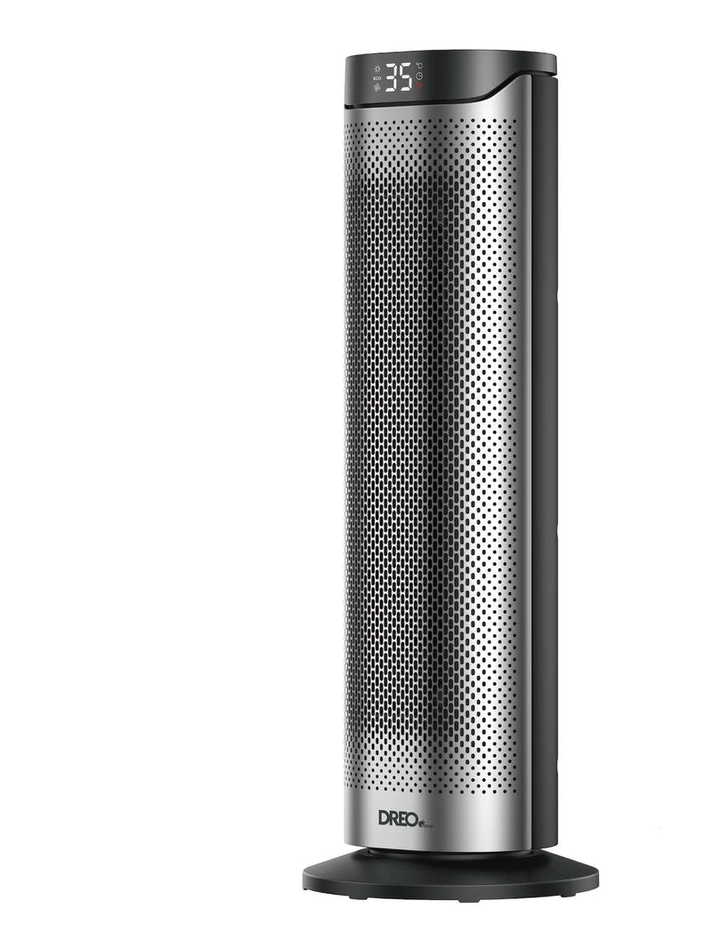 Home 1500W PTC Convection Oscillating Ceramic Electric Tower Heater, 23-in H3363