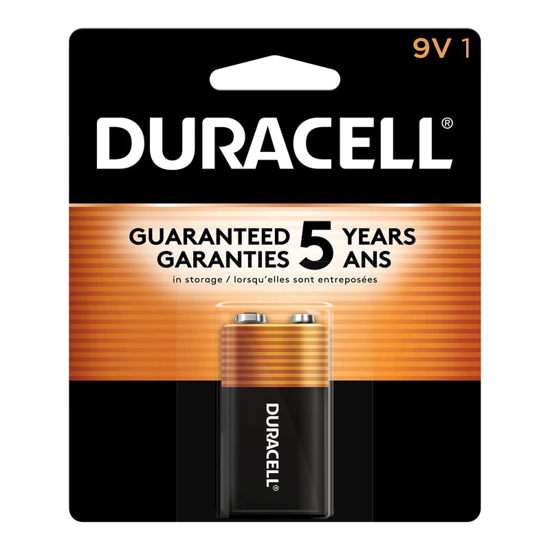 Coppertop 9V Alkaline Battery, All Purpose, 1-pk T5340