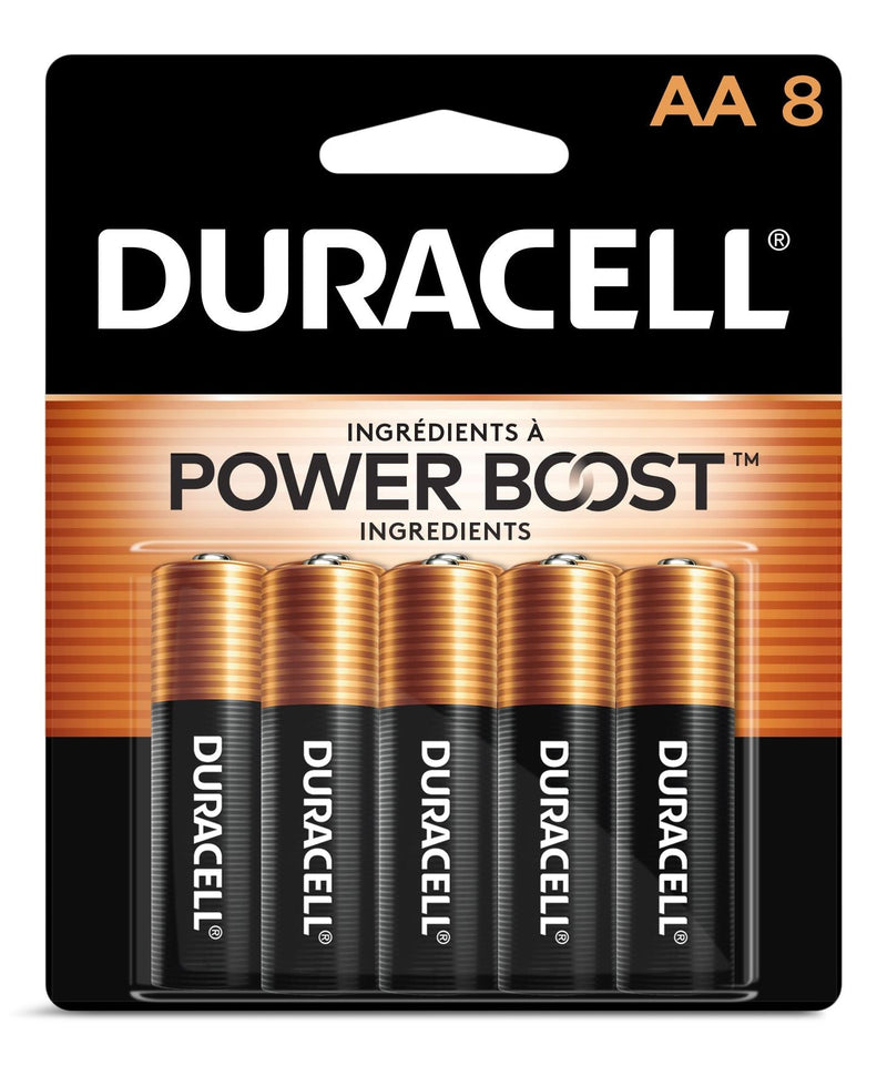 Coppertop AA Alkaline Batteries, All Purpose, 8-pk U5750