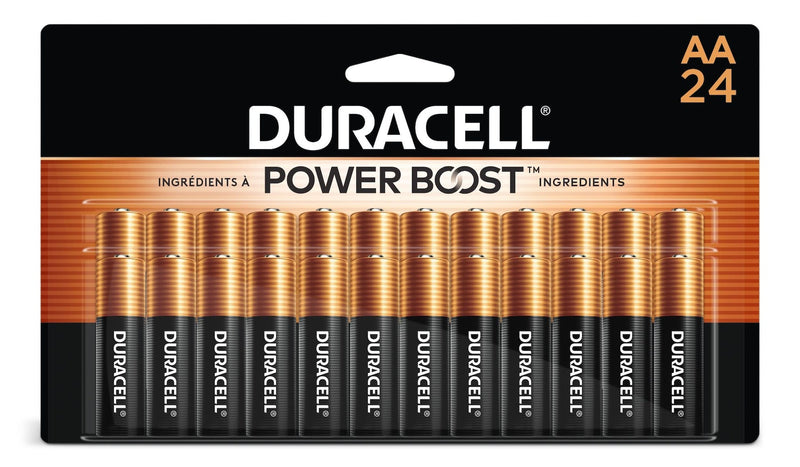 Coppertop AA Batteries, Alkaline, 24-pk X5036