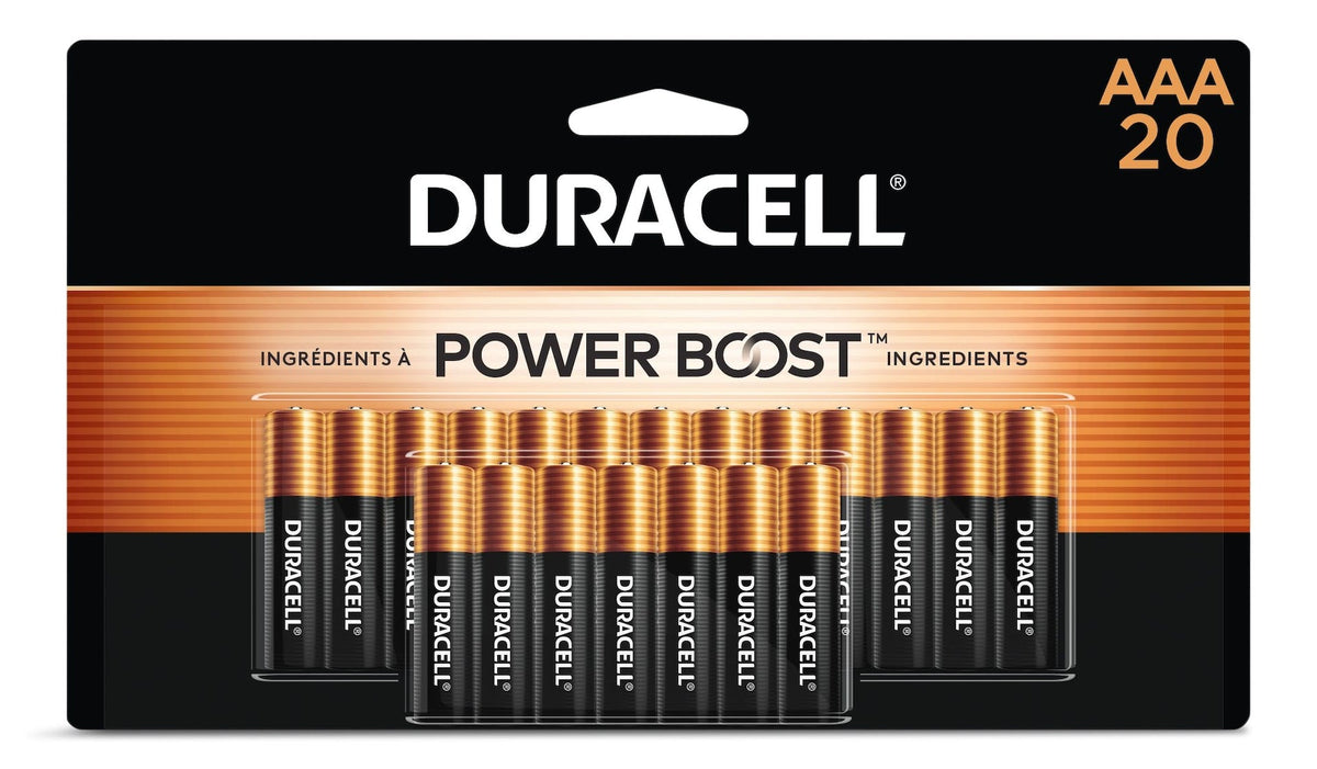Coppertop AAA Batteries, Alkaline, 20-pk