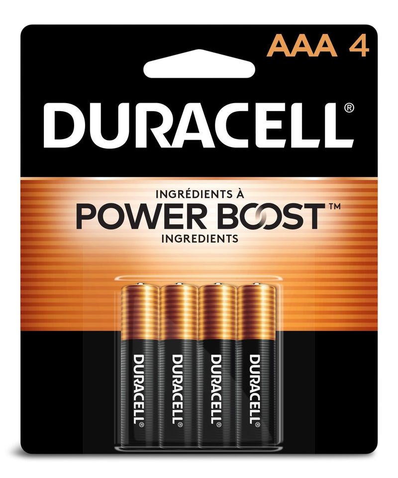 Coppertop AAA Batteries, Alkaline, 4-pk W6608