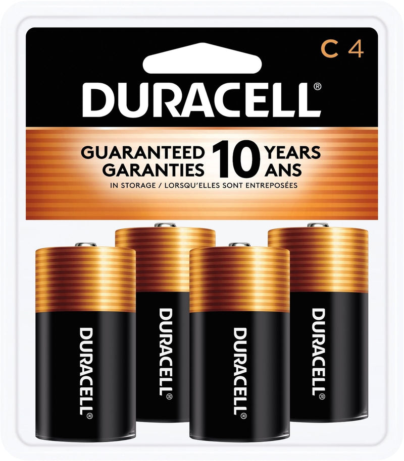 Coppertop C Alkaline Batteries, All Purpose, 4-pk Z7245