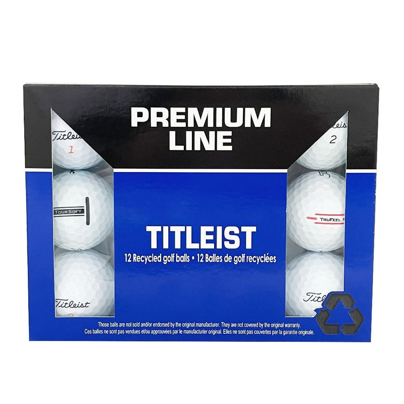 Premium Line Recycled Gold Balls, White, 12-pk Y3365
