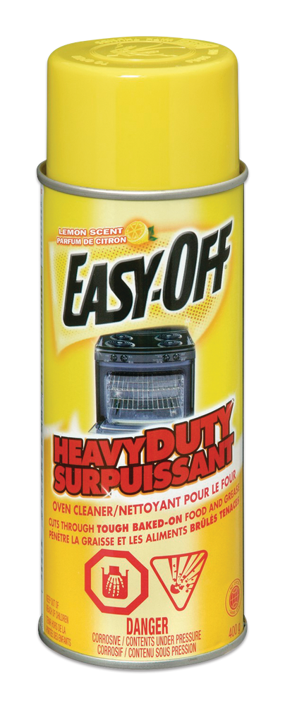 Heavy-Duty Oven Cleaner Spray, Lemon Scent, 400-g Q6014