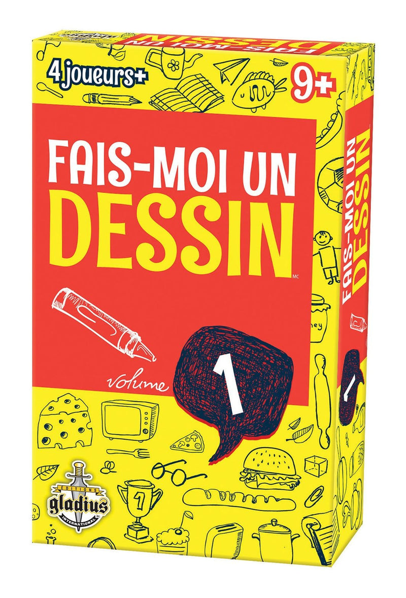 Fais-moi un dessin vol. 1, French Edition, Ages 3 -5 yrs U6979