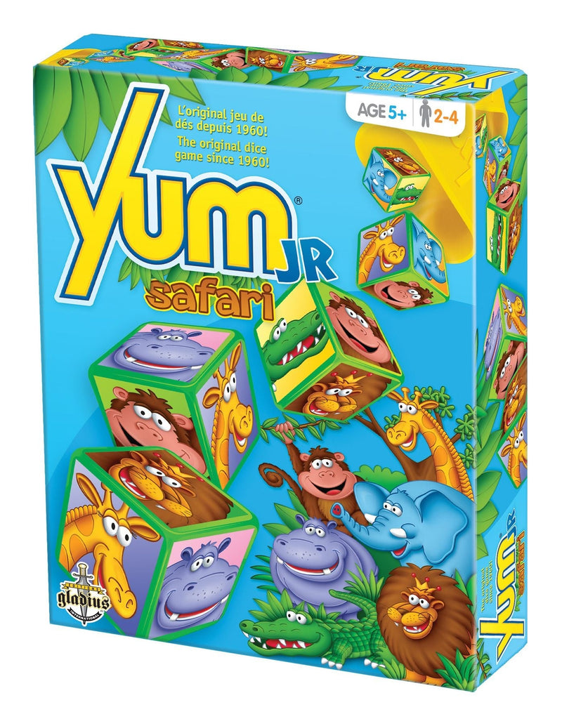 Yum Jr. Safari Animal Dice Game Set for Kids, Ages 5+ W2275