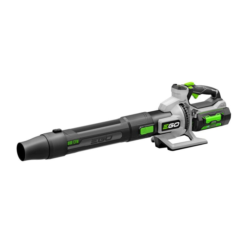 56V Brushless Cordless 880 CFM Carbon Fiber Leaf Blower Kit with (2) 4Ah Batteries and 320W Charger, LB8803-2 U1739