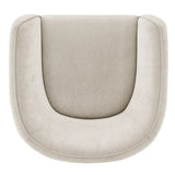 Elle Dcor - Fabric Swivel Chair