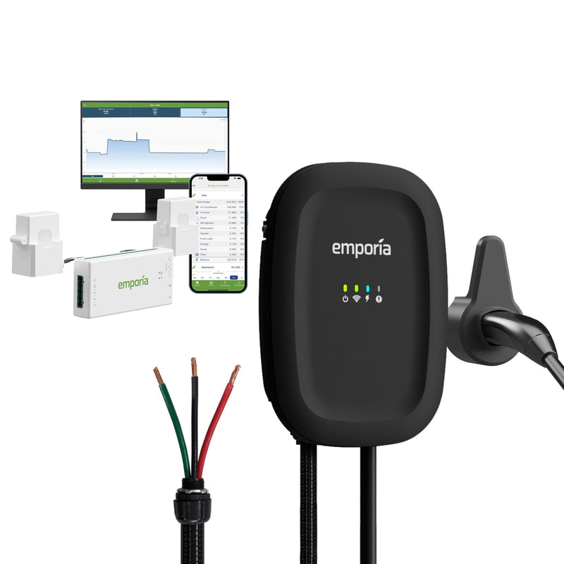 48A Wi-Fi Level 2 Hardwired NACS EV Charger with Load Management X2011