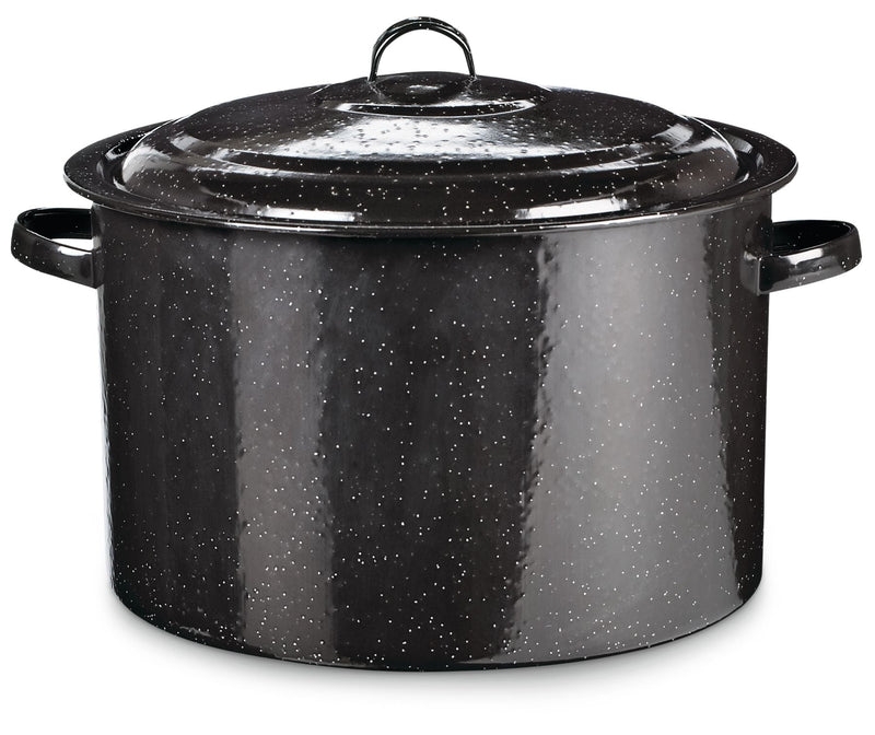 Enamel Coated Carbon Steel Canning Pot, 17-L V8399