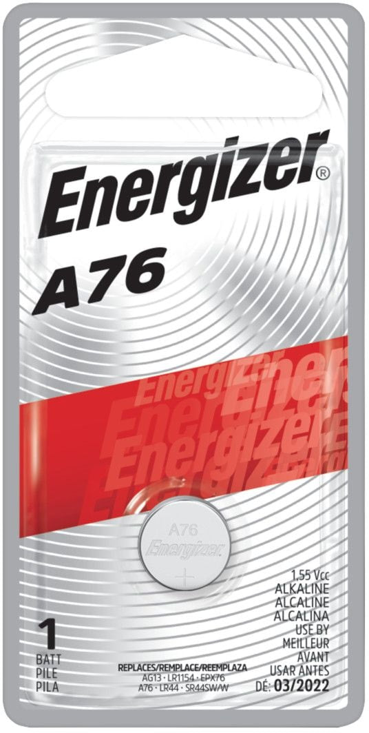1-pk A76 LR44 1.5V / 1.5 Volt Alkaline Miniature Battery, Long Lasting D1420