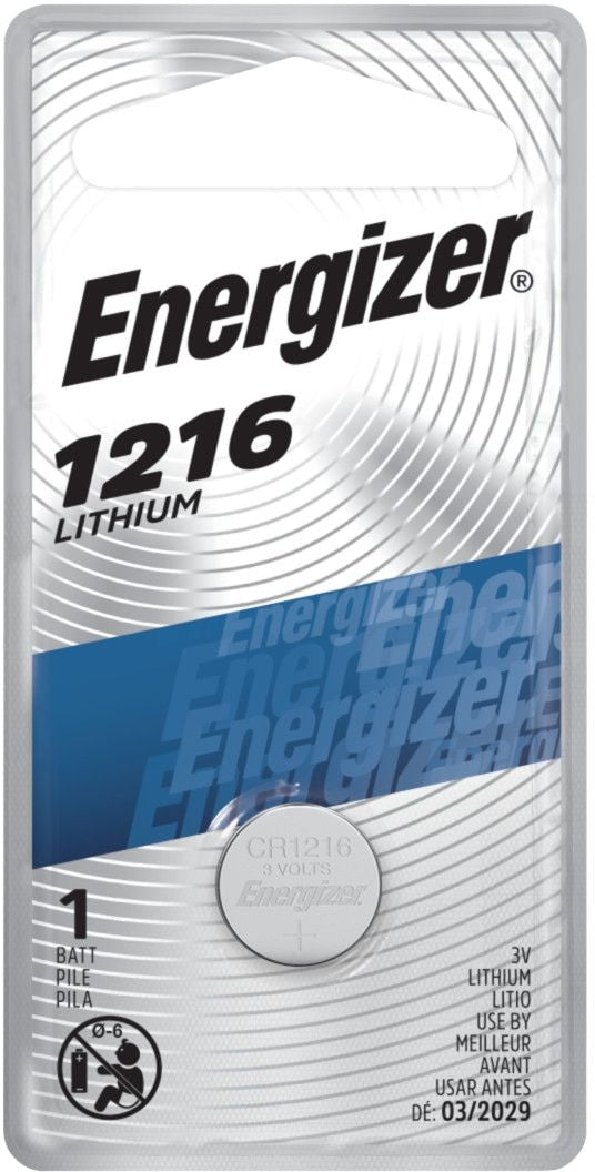 1-pk CR1216 3V / 3 Volt Lithium Coin Cell Battery U9268