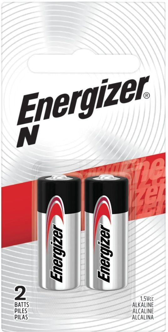 2-pk E90 1.5V / 1.5 Volt N Size Alkaline Batteries, Long Lasting B4377