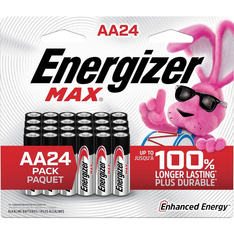 Alkaline MAX Double A Batteries, 24-pk E6870