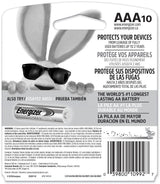 Max 10-pk AAA Alkaline Batteries, Long Lasting, All Purpose