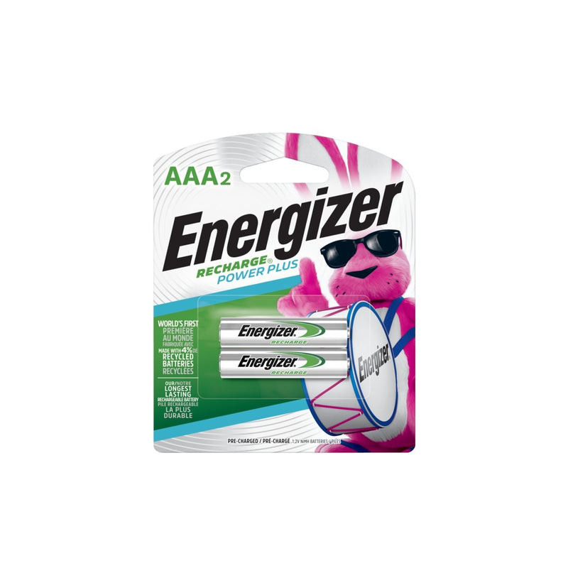 NH12BP-2 2-pk AAA 800mAh NiMH Rechargeable Batteries, Pre-Charged, All Purpose S5567