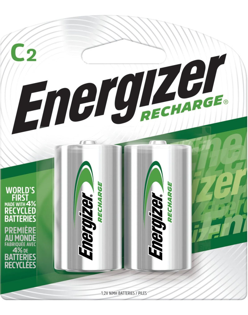 NH35BP-2 2-pk C NiMH Rechargeable Batteries, Pre-Charged, Long Lasting T9598