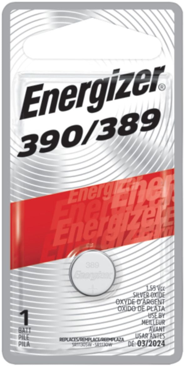 Silver Oxide 1-pk 390/389 LR1130 AG10 1.5V / 1.5 Volt Button Cell Battery E4393