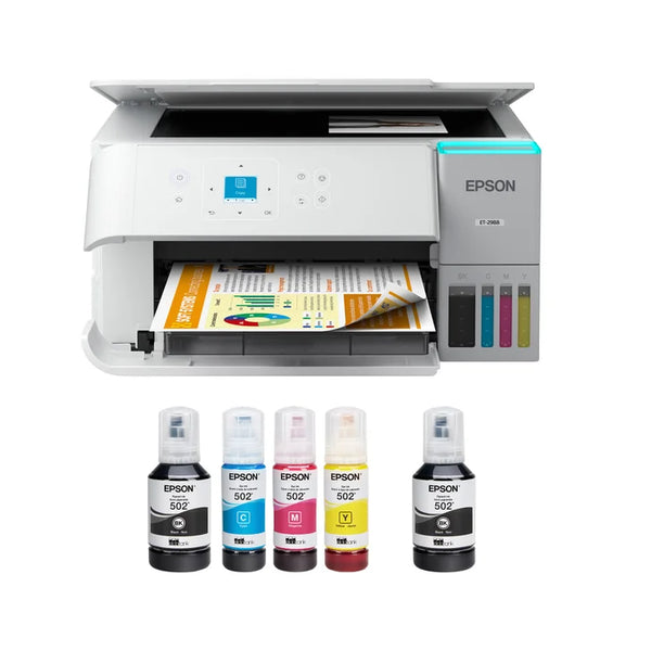 Epson EcoTank ET-2988 All-in-One Colour Supertank Printer with Bonus Black Ink Bottle K0945