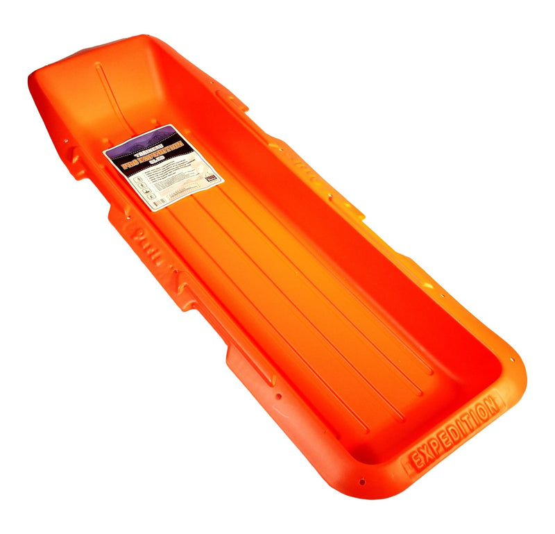 Pro Expedition Heavy Duty Multi-Functional Snow Sled, Orange, 60-in L6716