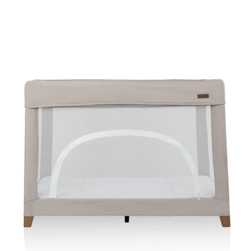 Eris 2-In-1 One Hand Playard withBassinet, Beige M7196