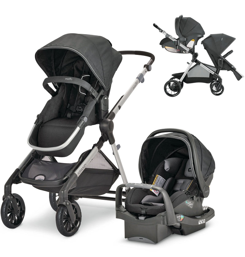 Pivot Xpand Modular Compact Fold Travel System with Stroller & Car Seat T3454