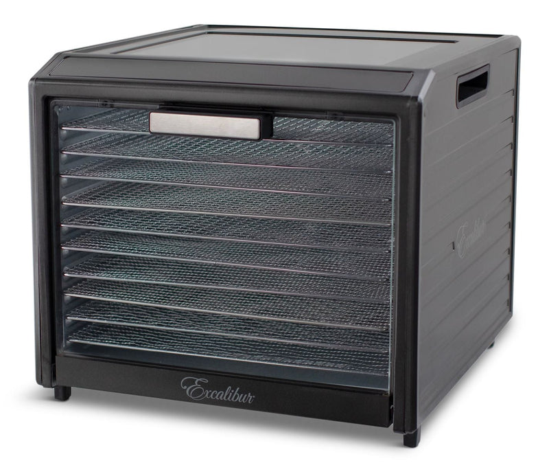 Performance Series 10-Tray Food Dehydrator, Steel, 700W, Stainless Steel, Black Q5877