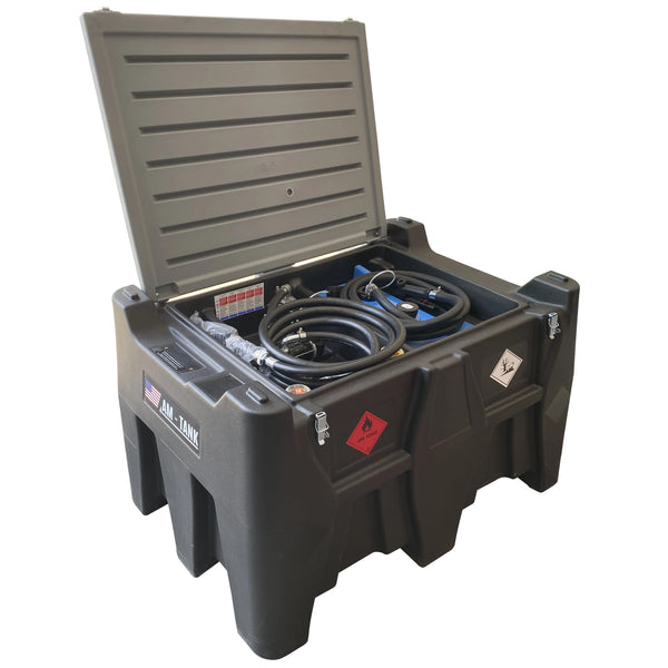 105gl DIESEL 13gl DEF COMBO Portable Tank with 12V Pumps A2019