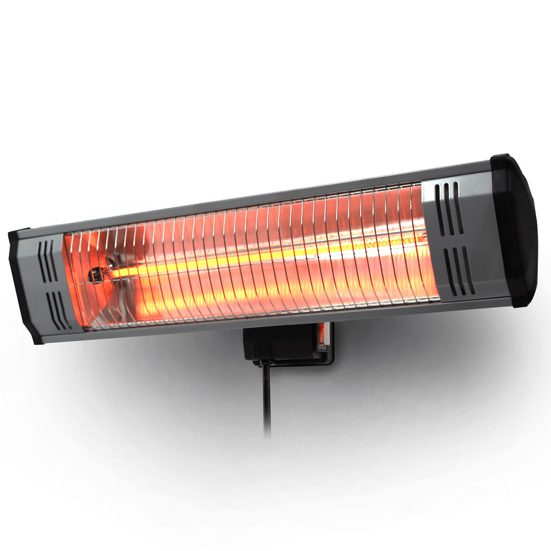 Heat Storm Tradesman 1500-Watt Electric Outdoor Infrared Quartz Portable Space Heater with Wall/Ceiling Mount V8350