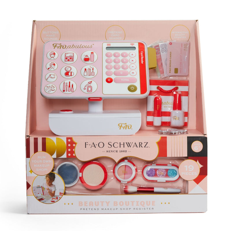 Beauty Boutique Cash Register, Pink/White Q6267