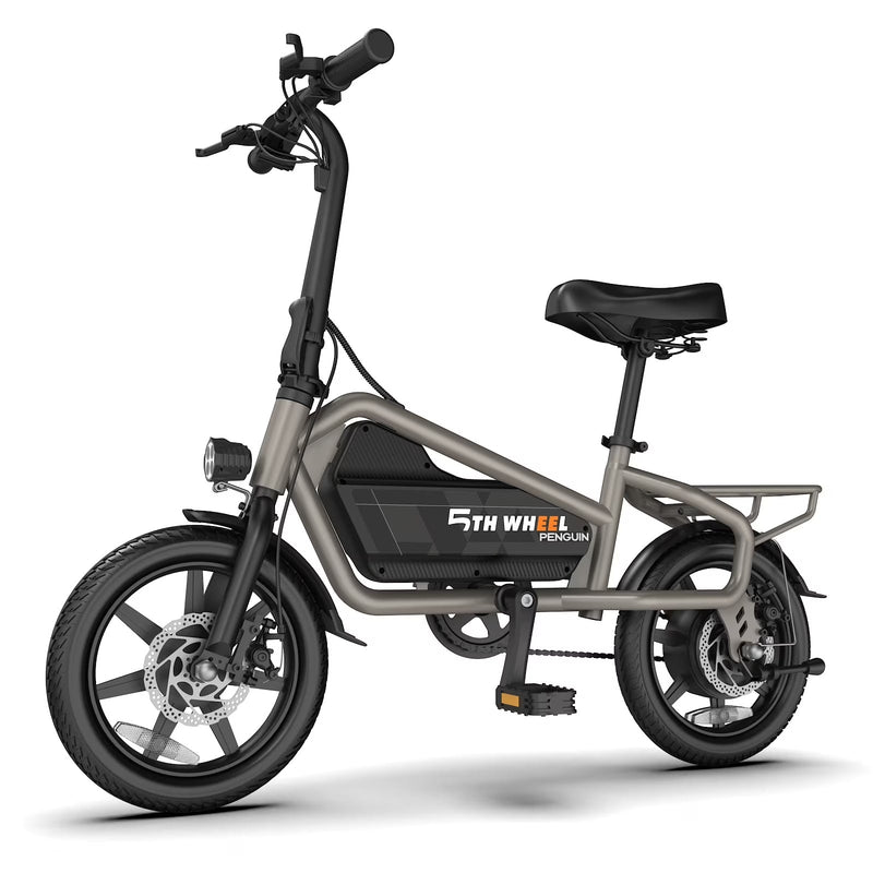 5TH WHEEL 14 in Electric Bike for Adults with 650W Peak Motor Electric Bicycle, 36V 7.8Ah Battery Ebike, UL2849 C7108