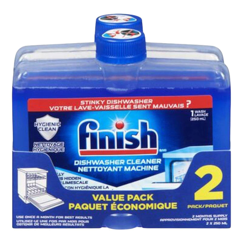 Liquid Dishwasher Cleaner, Fresh Scent, 250-mL, 2-pk Y0125
